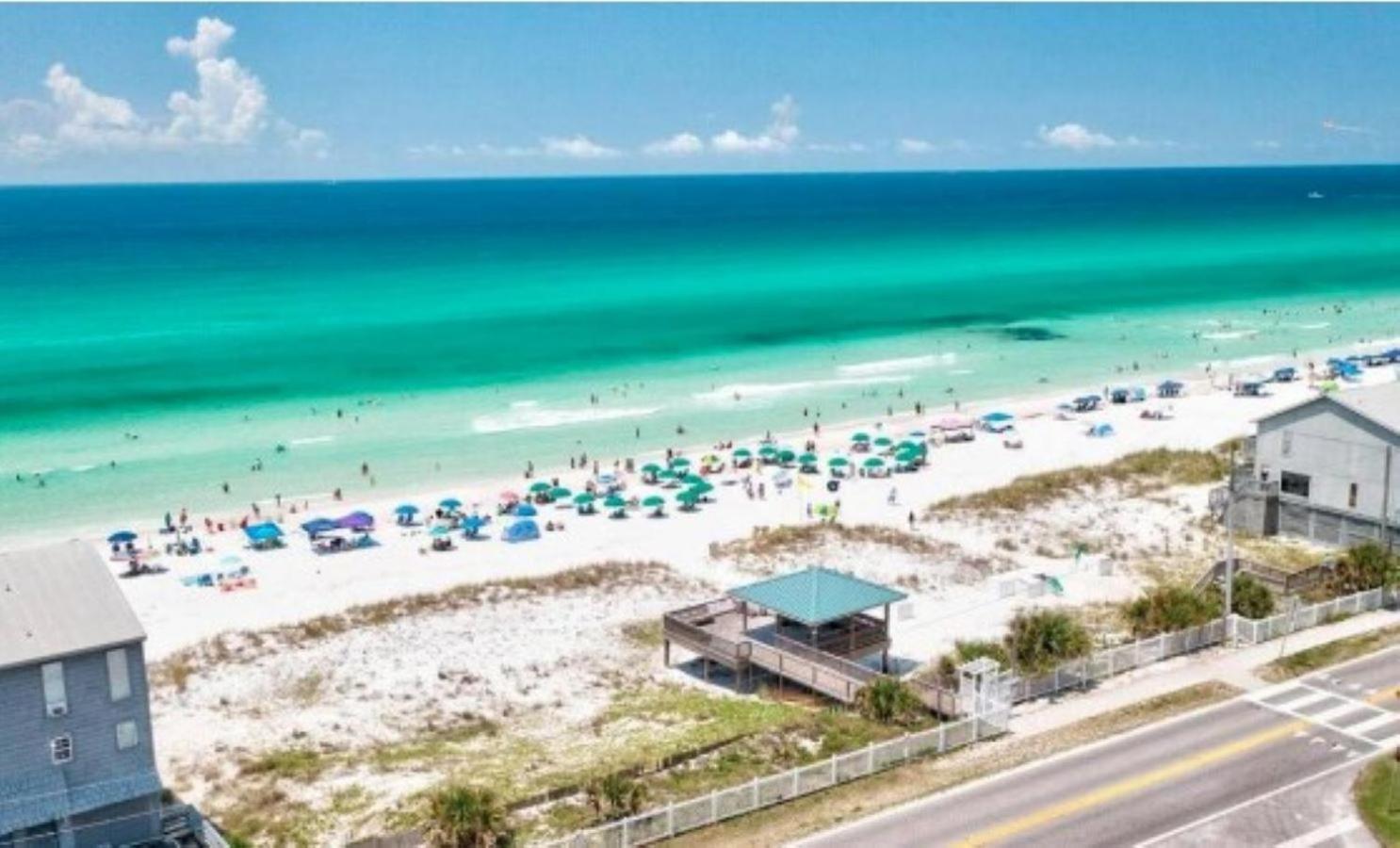 Beautiful Pet Friendly Home! Tropical Pool, Optional Golf Cart & Pool Heat, Minutes To Beach Destin Luaran gambar