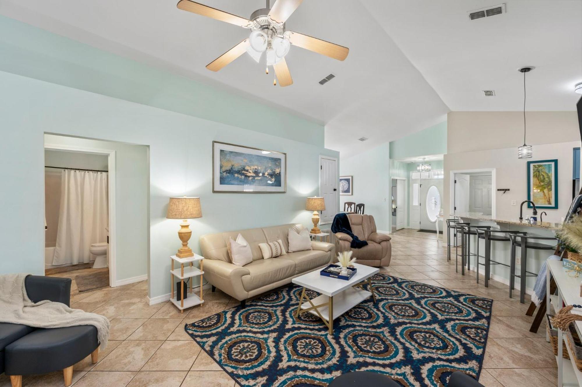 Beautiful Pet Friendly Home! Tropical Pool, Optional Golf Cart & Pool Heat, Minutes To Beach Destin Luaran gambar