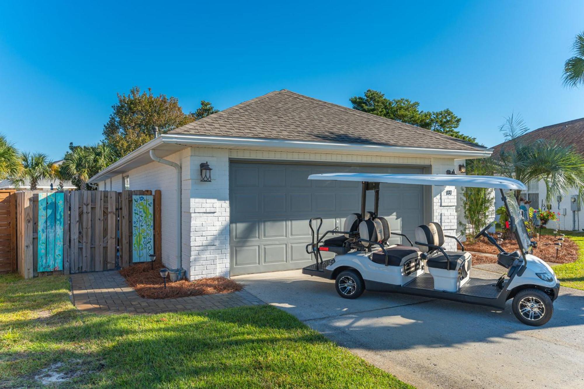 Beautiful Pet Friendly Home! Tropical Pool, Optional Golf Cart & Pool Heat, Minutes To Beach Destin Luaran gambar